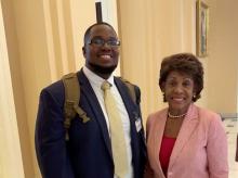 AJ Moses visited Washington DC as a 2019 UCAR Capitol Hill Scholars in early June.