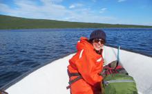 Alumna Darya Anderson researched arctic microbes