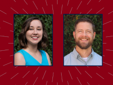 Two students announced for the Spring 2020 Outstanding Graduate Thesis and Dissertation Awards