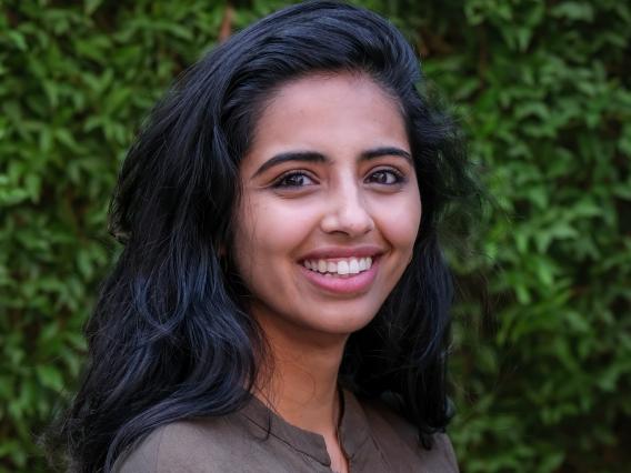 Headshot of environmental science doctoral student Neeraja Setlur