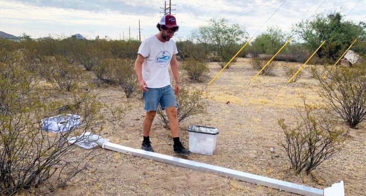 Researching microbial ecology in the Arizona Desert